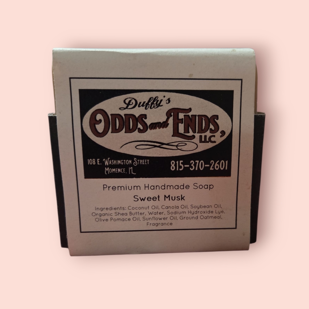 Premium Handmade Soap - Sweet Musk